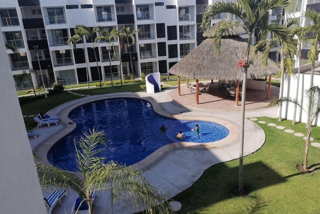 Апартаменты Departamento De Lujo En Manzanillo, Planta Baja Frente A La Alberca Экстерьер фото
