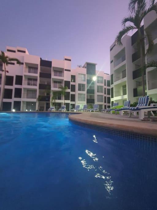 Апартаменты Departamento De Lujo En Manzanillo, Planta Baja Frente A La Alberca Экстерьер фото