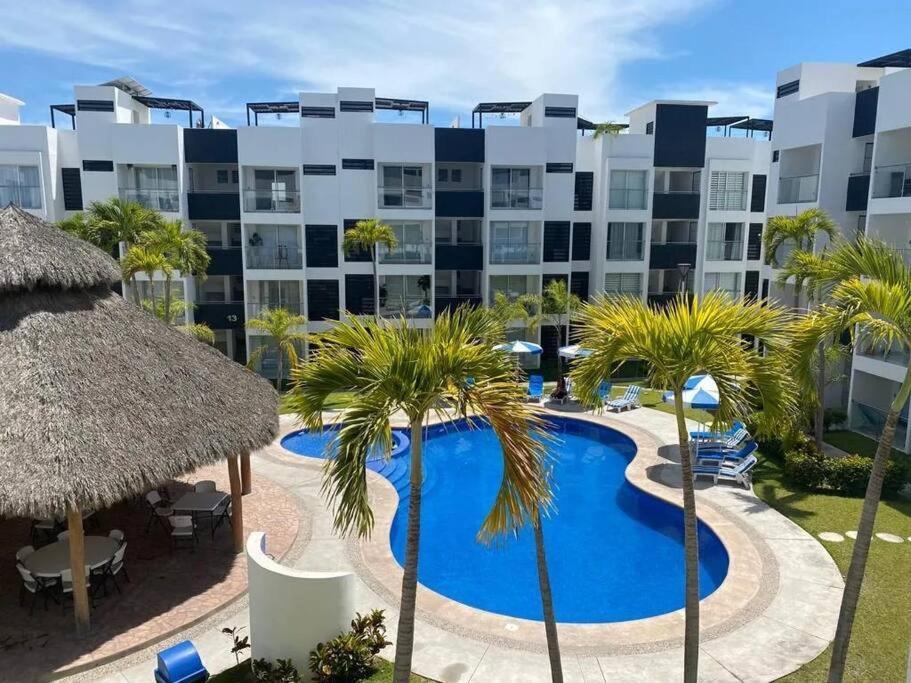 Апартаменты Departamento De Lujo En Manzanillo, Planta Baja Frente A La Alberca Экстерьер фото